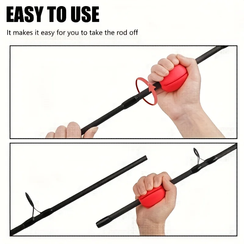 Rod Ball Retaining Clip Rod Holder Protector Storage Device Fishing Equipment Fishing Tools gallery 3