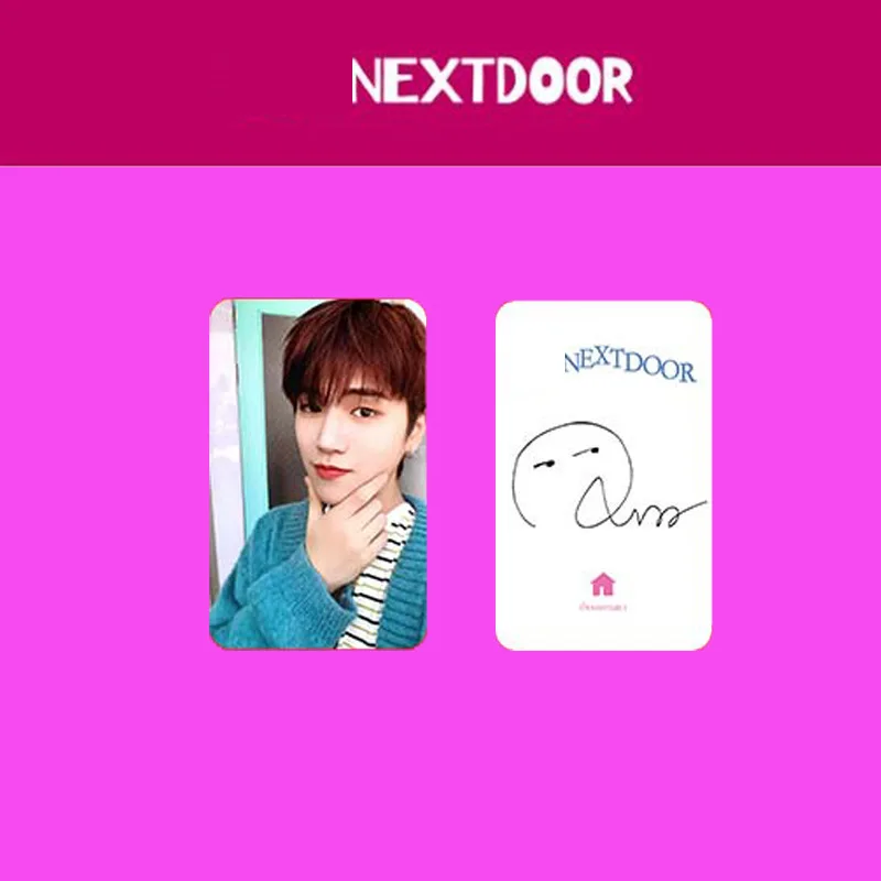 6 unids/set KPOP BOYNEXTDOOR 2024 calendario tarjeta álbum LOMO tarjetas saludos KIM YUNHE LEEHAN regalo postal foto tarjeta