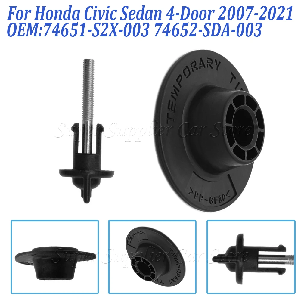 

New For CIVIC CR-V 2007-2021 For Honda Acura 2003-2021 Bolt Adapter Spare Tire Wheel Mounting Screw 74652-SDA-003 74651-S2X-003