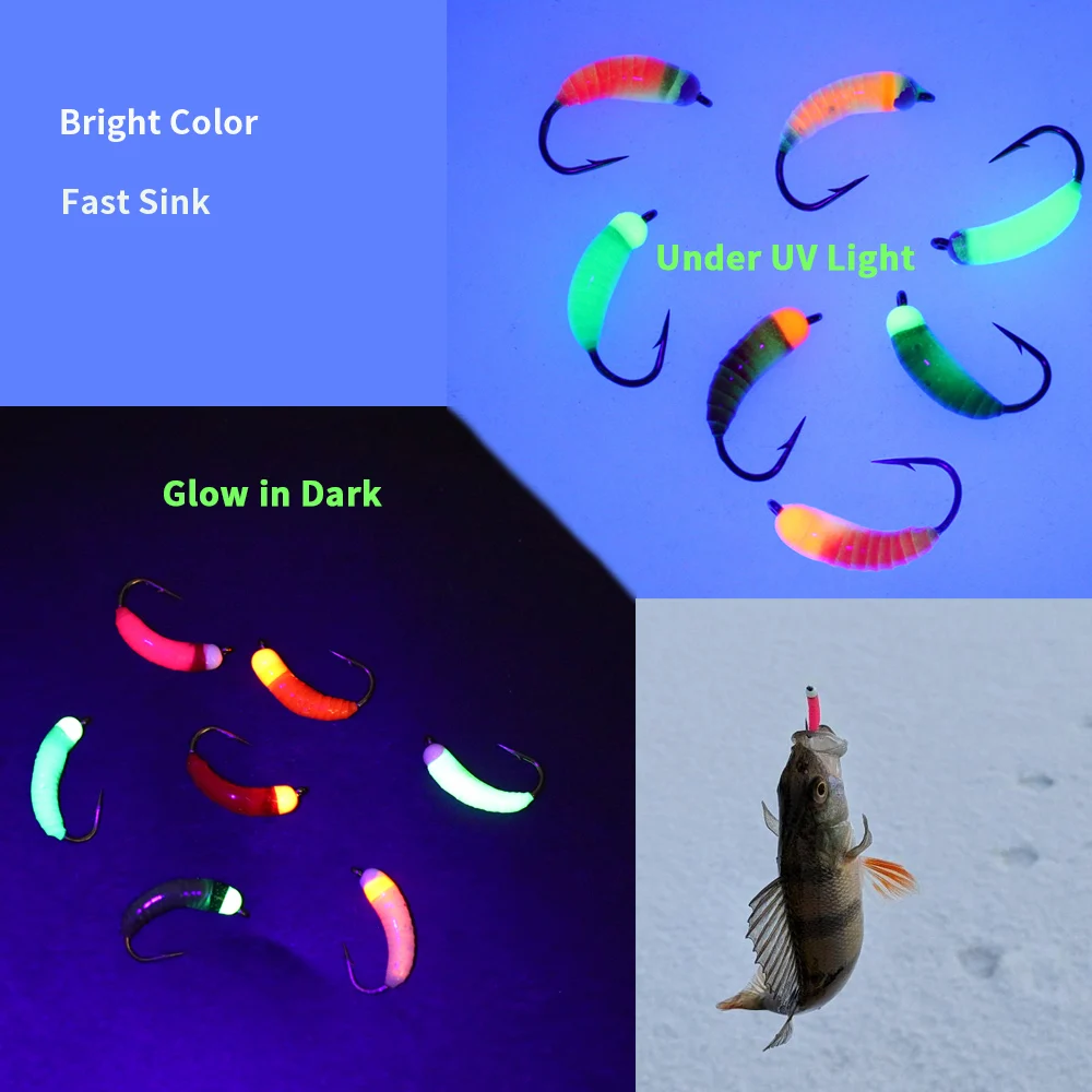 ICERIO 6 Ninfa Bead Head Tungsteno – Cebo trucha invierno - imagen 4
