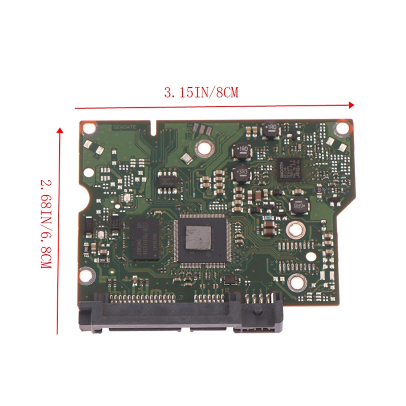 Imagem -06 - Seagate-placa Lógica do Pcb Hdd 100687658 Rev c 100687658 Rev B1332st3000dm001 St1000dm003 St2000dm001