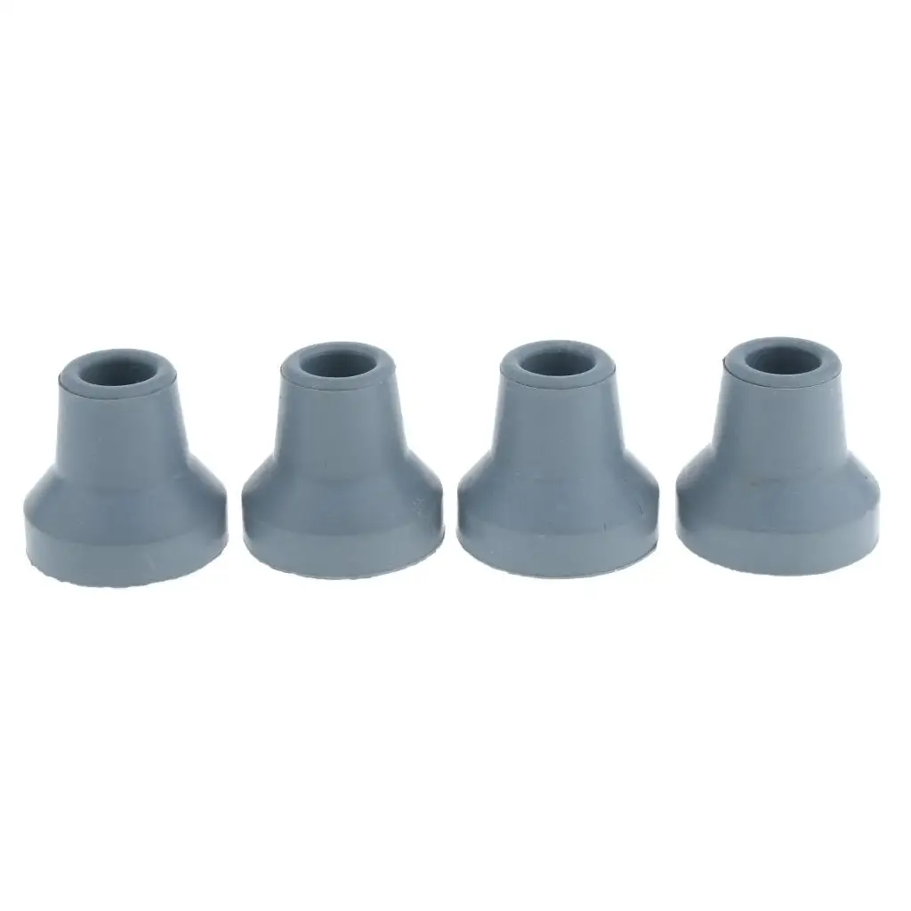 Walking Stick Rubber Ferrules Replacement Tips Anti Skid Durable Cane Pad for Walker Mobility Aid