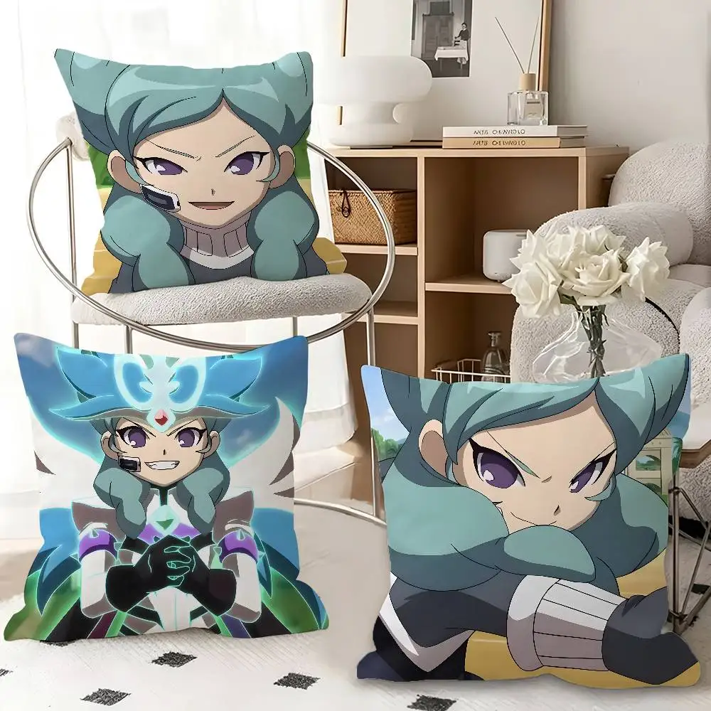 1pc Beta Inazuma Eleven Pillow Case Fashion Square Pillowcase Bedroom Sofa Room Ins Decoration Leisure