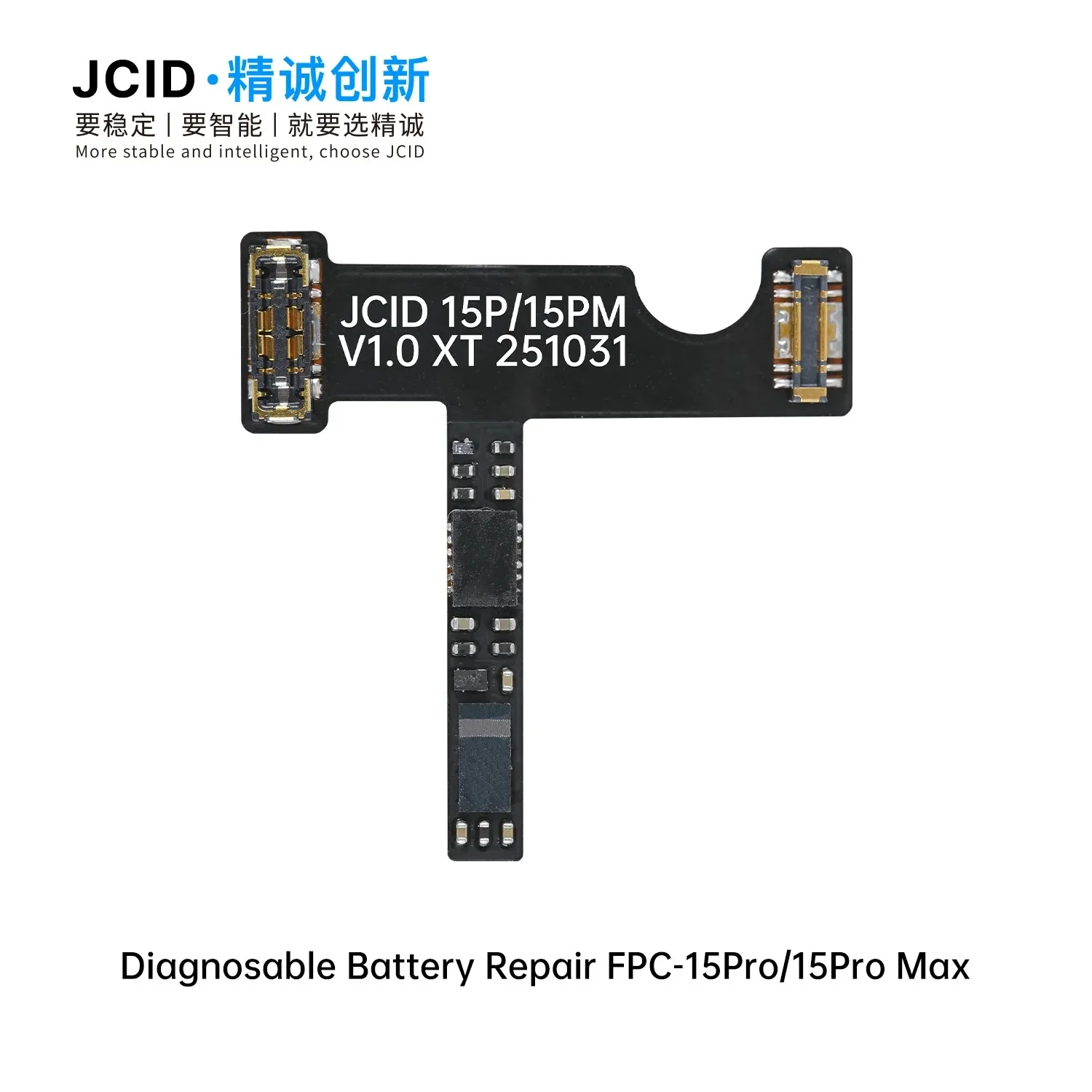 JCID JC Diagnosefähiges Batterie-Reparatur-FPC-Flexkabel für iP 12-15 Pro Max Serien-Batterien, die keine Diagnose-Tools ausführen können, Set – Detail 9