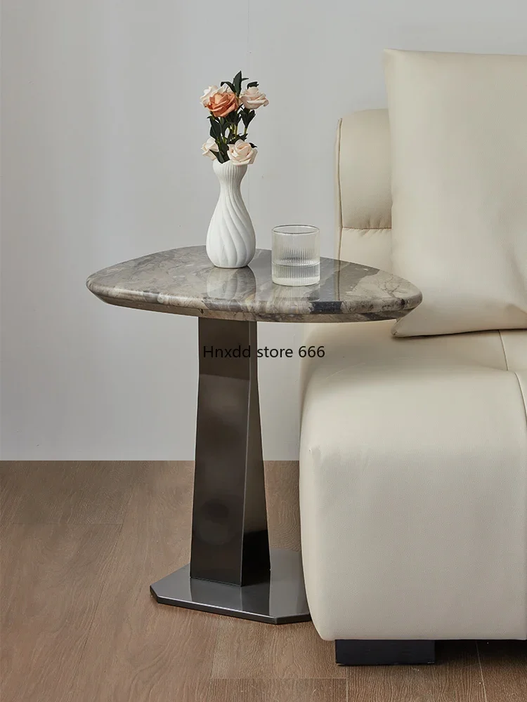 Light luxury modern marble designer high sense minimalist small coffee table