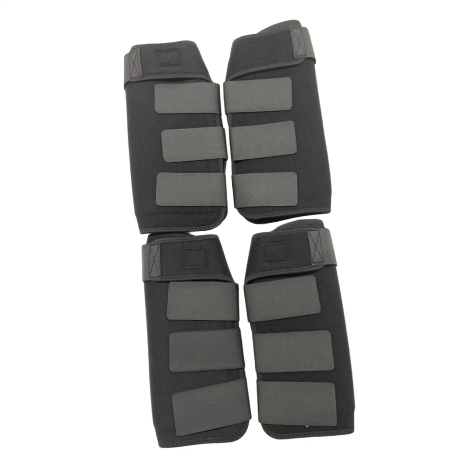 Proteção para Pernas para Treinamento de Salto, Equipamento para Equitação, Amortecedor, Front Hind, Pernas Guarda, Botas de Cavalo, Equestre, 4 Pcs