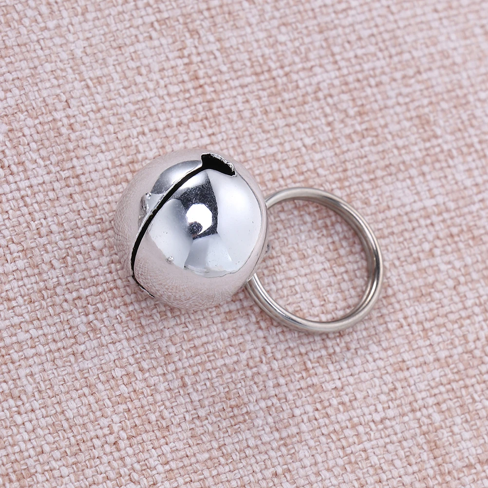 

20Pcs 14mm Durable Metal Pet Bells Accessories For Cat Dog Collars With Quick Release Buckle Silver