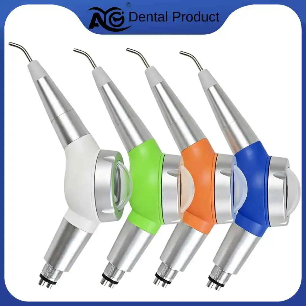 

AG dentist Tools Dental Air Polisher Sandblasting Air prophy jet water Spray polisher Odontologia Teeth Whitening 2hole 4hole