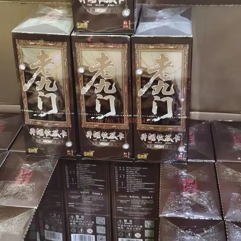 Venda quente Genuíno Kayou The Mystic Nine Card Anecdotes Coleção Cartão Pacote Aberto Caixa de Coleção Anime Cartão Periférico Presentes