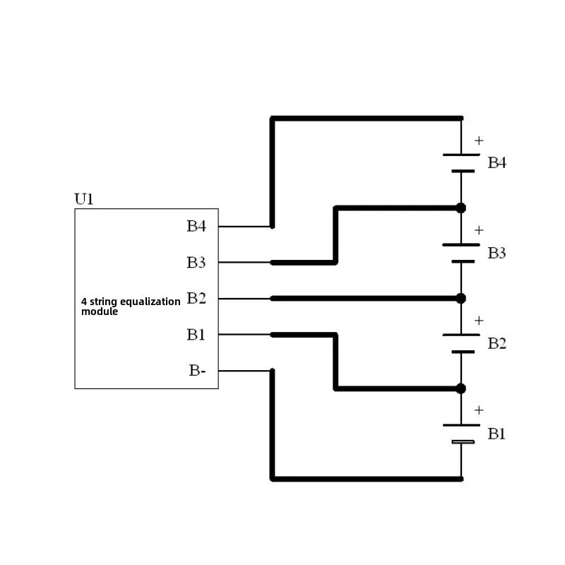 

3-21S 5mV Active Battery Equalizer, 2.7V-4.2V Balancer for Lithium Iron & Li-ion Cells