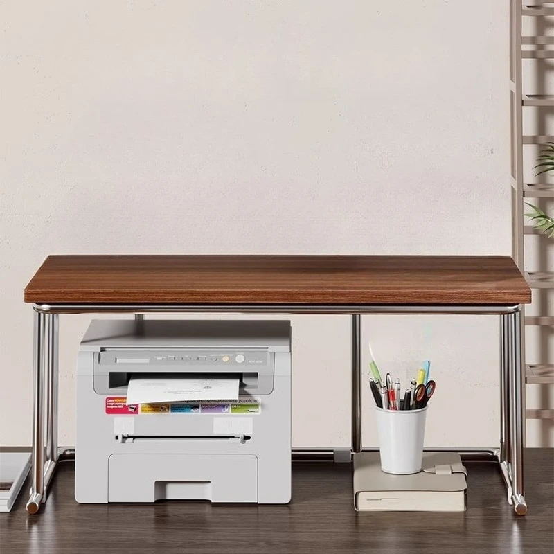 

Mental Storage Rack Large Office Organizer Shelf Multi Functional Desktop Printer Storage Shelves Room Decoration Accessories