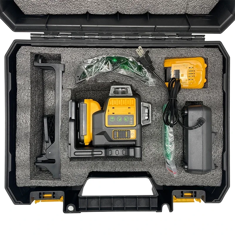 Factory High Accuracy 12-Line Infrared Spirit Level 3D All-Around Wall Laser Level Battery Wall Ground-Level