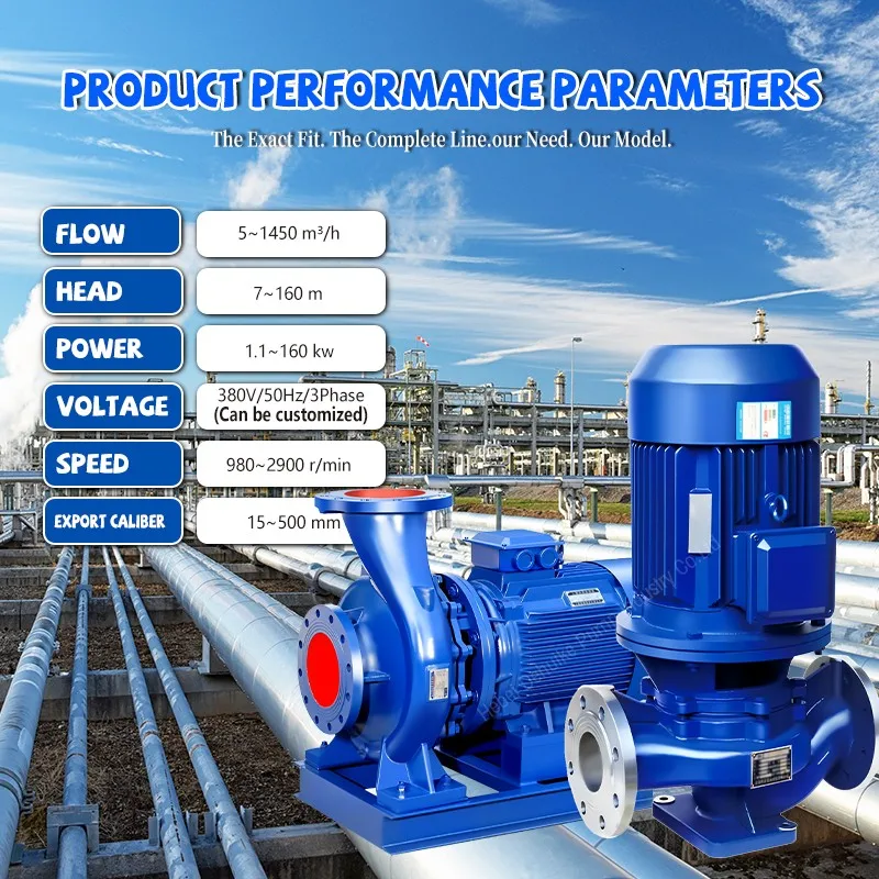 Transportation Seawater Pump Pressure Water End Suction High Head Centrifugal Electric Water Pump for Agriculture Irrigation