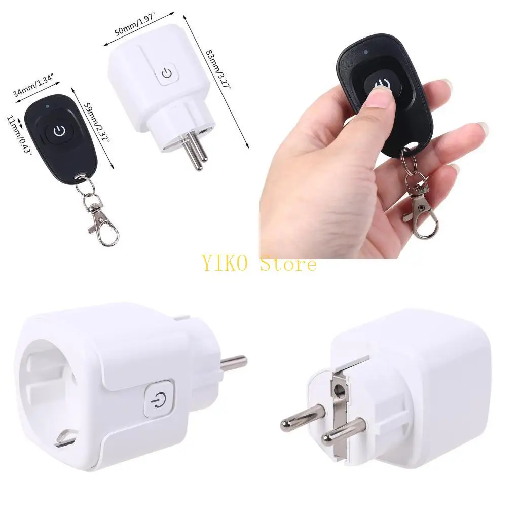 

K32C 433 МГц беспроводной радиочастотный дистанционный дистанционное управление для Wi -Fi Power Cocket Outlet для w/