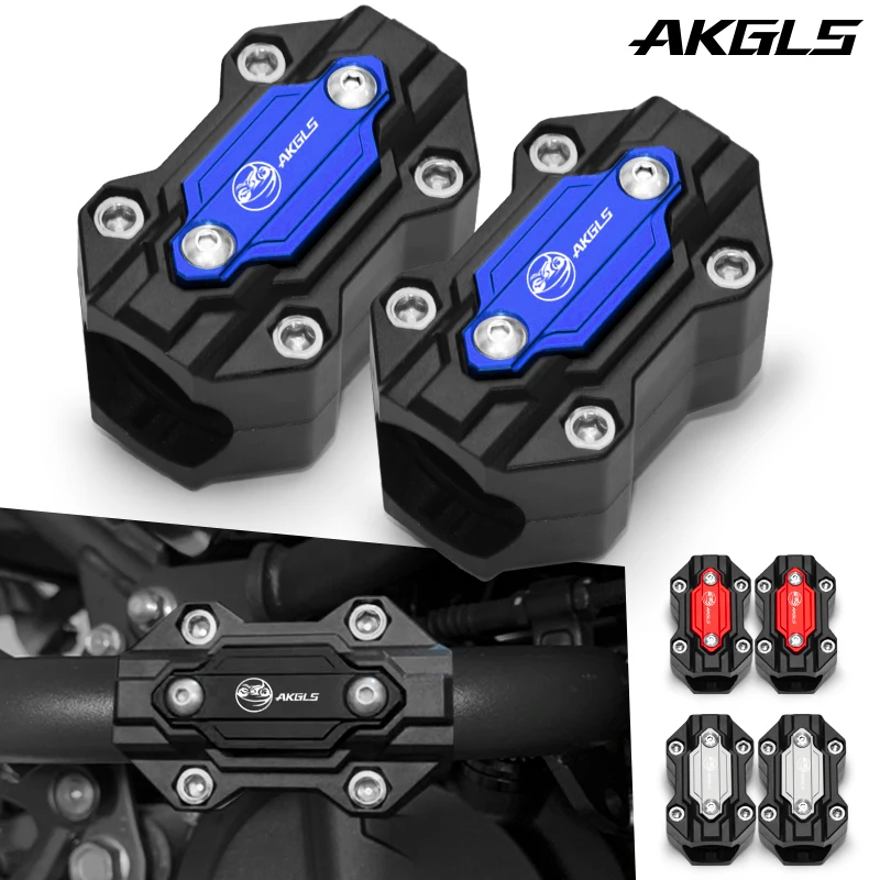For Honda TRANSALP700 TRANSALP 600 650 transalp 700 750 XLV Engine crash bar protection bumper trim protection block Accessories