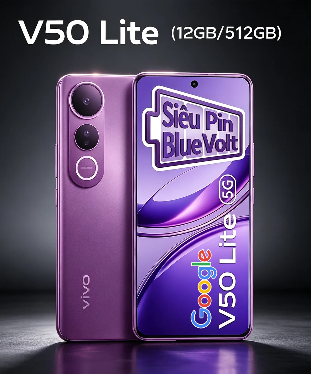 Brand New VIVO V50 Lite 5G Smartphone Global Edition/6500mAh 90W Fast Charging 12GB+512GB Large Memory Space Mobile Phone