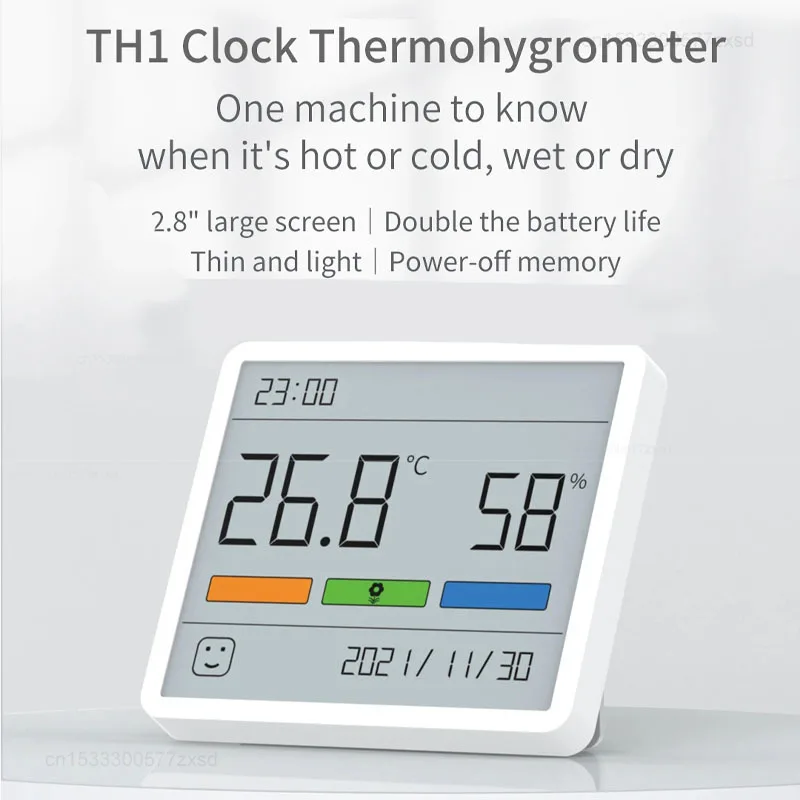 Xiaomi DUKA Mini Electric Digital Thermometer Hygrometer Weather Sensor Indoor Multifunctional Household Vertical Wall Mounted