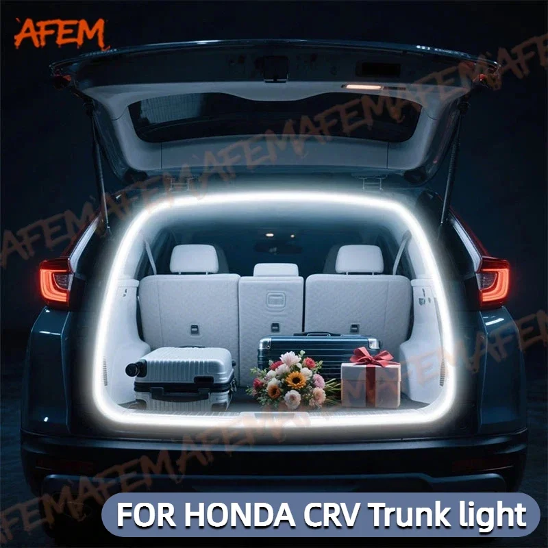 Pour Honda CRV 2017-2025 : Barre lumineuse LED de coffre arrière, éclairage d'ambiance blanc chaud (Année à préciser)
