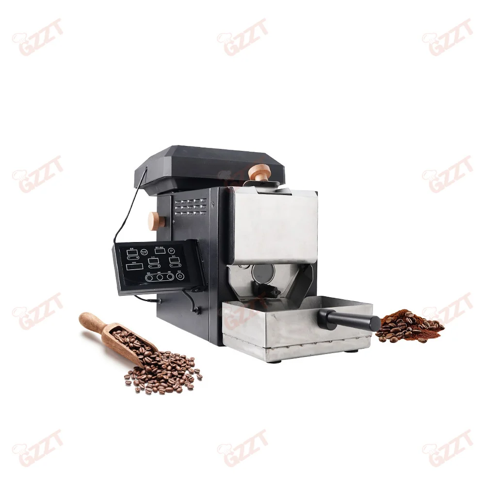 New Upgrades 150G-300G Electric Home Use Lcd Touch Screen Household Coffee Roaster Machine With Independent Bean Cooler