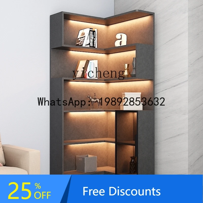 Modern Simple Corner Cabinet Living Room Corner Storage Corner Cabinet