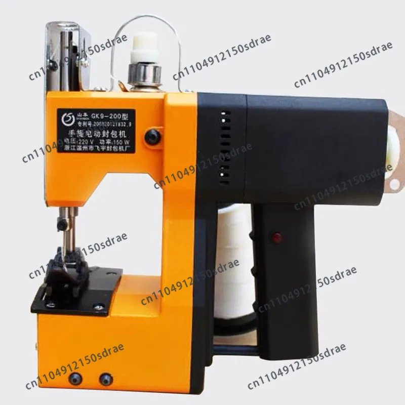 GK9-001 210W Electric Sewing Machine Portable Automatic Packaging Sealing Overlock for Agriculture Textile Industry Woven Bag