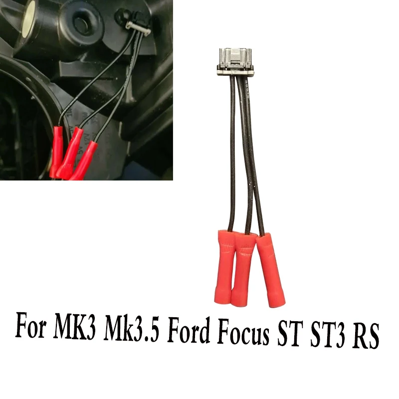1PC For Ford Focus MK3 Mk3.5 ST ST3 RS Wiring Harness Loom Titanium Xenon Headlight Repair/Wiring Loom Fix Parts Car Accessories