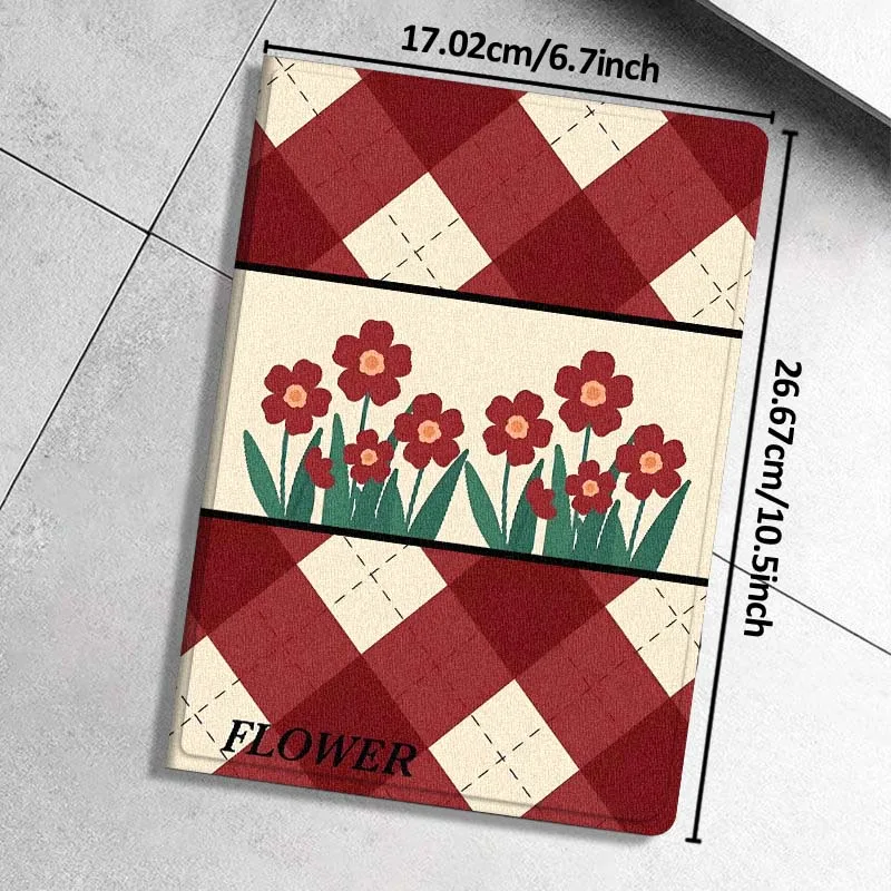 تصميم الأزهار الماسية لـ Xiaomi Mi Redmi Poco Pad 2 4 5 7S 6S 6 7 8 Max Plus Ultra SE Pro K 2025 حافظة تابلت #4