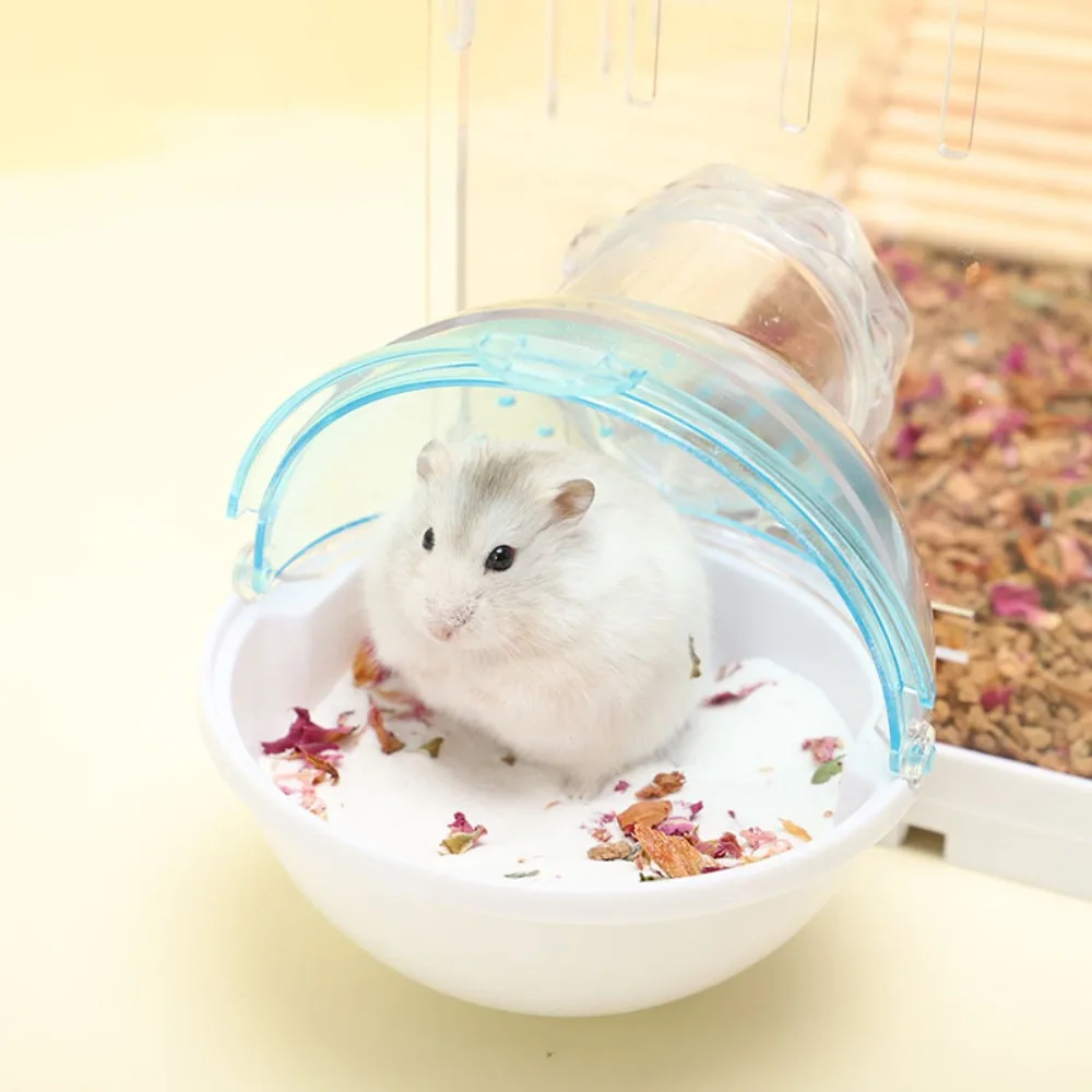 Multi-function Breathable Spherical Pet Supplies Sauna Room Bath Sandbox Hamster Villa Hamster Toilet