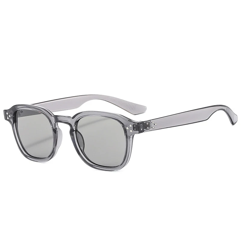 SHAUNA New Retro Square Women Sunglasses Fashion Rivets Men Clear Gradient Shades UV400 image 5