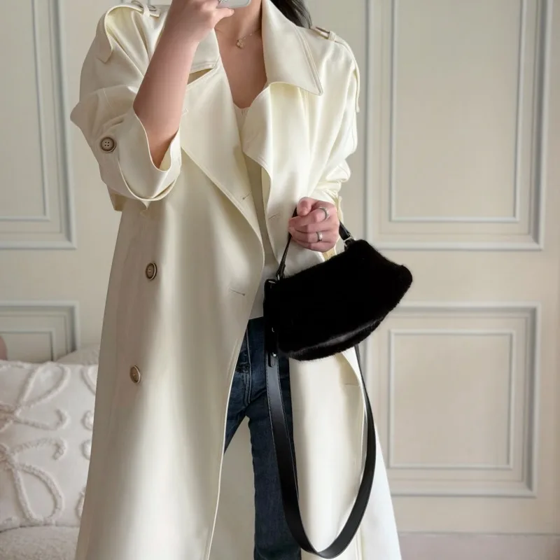 Women Shoulder Handbag Soft Faux Fur Texture Women Shoulder Handbag Simple Curved Handle Small Bag Commute Shopping Fashion
