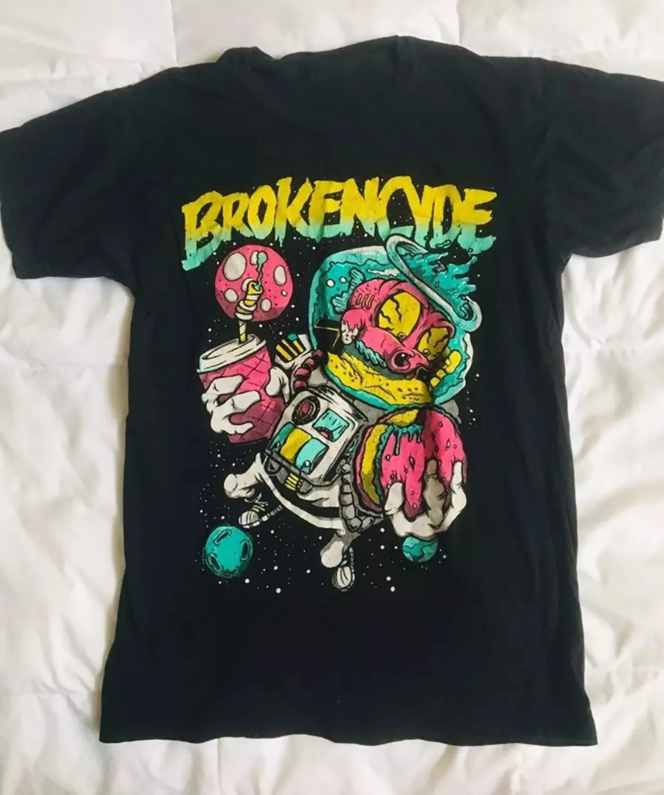 BROKENCYDE Band Unisex Black Gift For Holiday T Shirt Full Size S-5XL