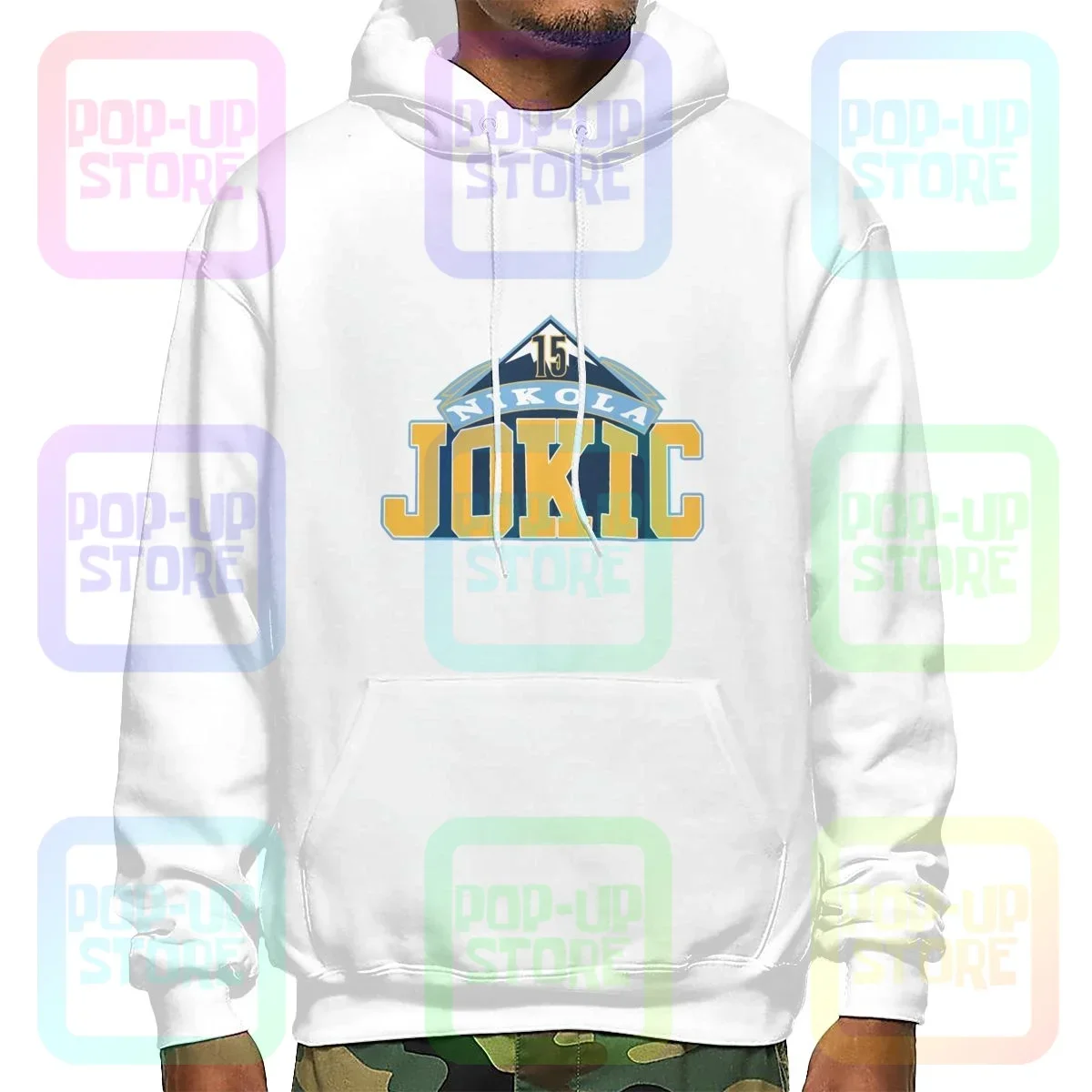 Nikola Jokic Denver Logo Hoodie Sweatshirts Hoodies New Casual All-Match Best Quality