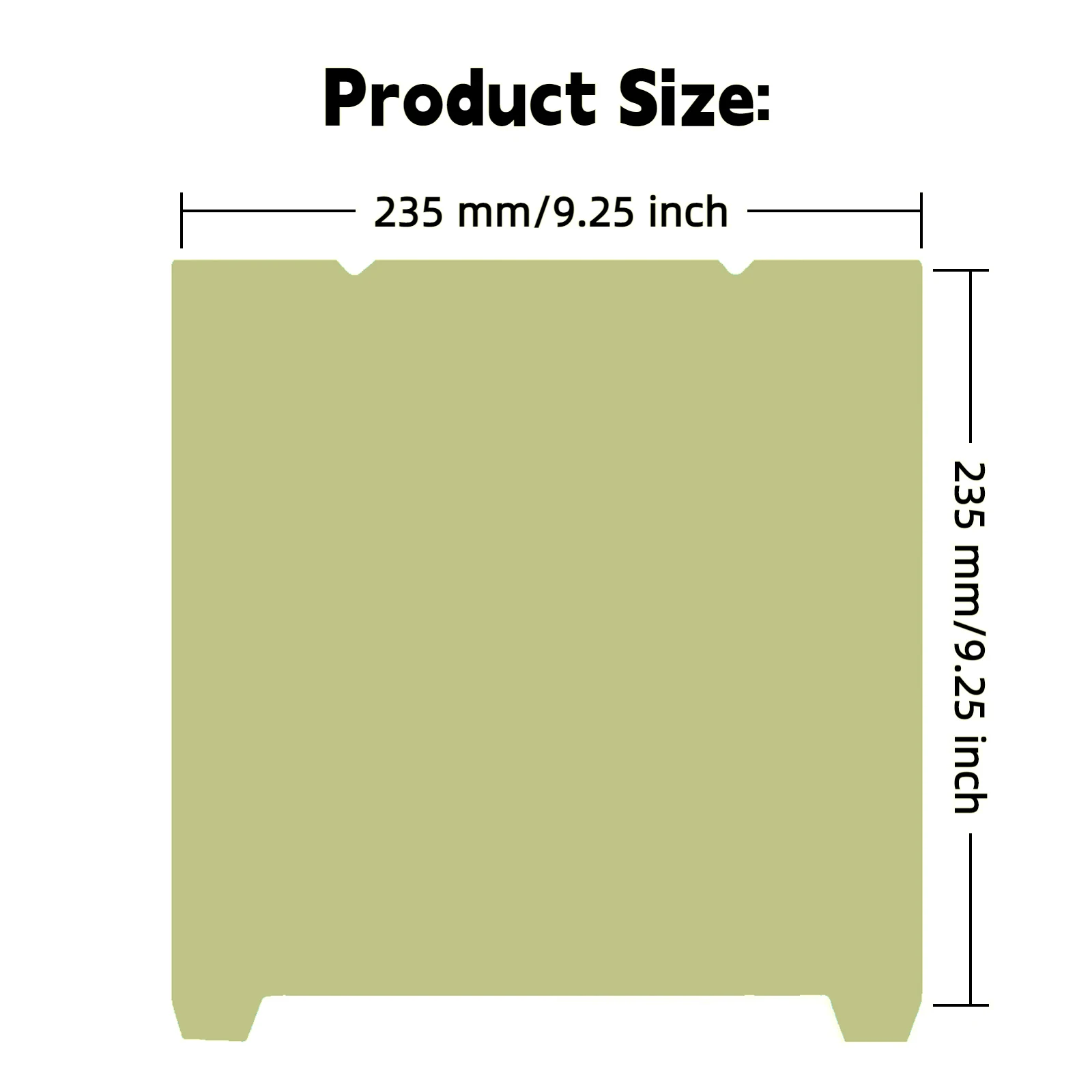 3D Printer PEI Pro Cold Plate For Creality K1/K1C Cool Build Plate 235x235mm Double Sided Spring For Ender 3 V3 SE/Ender 3 S1 view 2