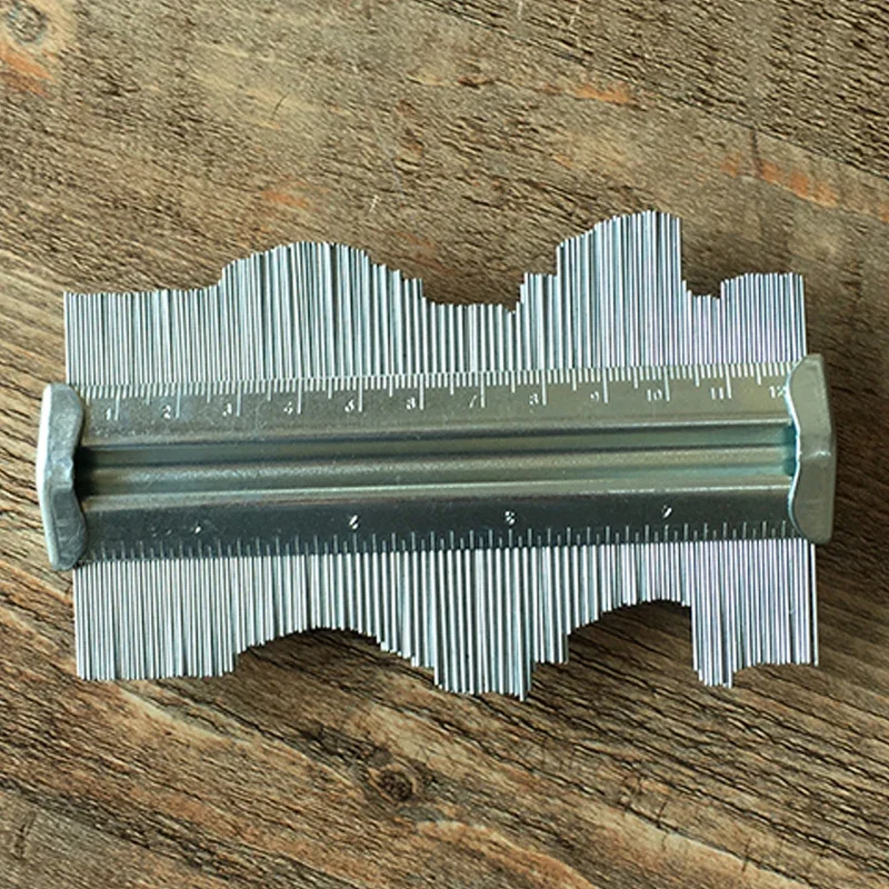Imagem -04 - Metal Contour Duplicator Gauge Preciso Contour Duplicator Ferramenta de Medição Ferramenta Carpenter 6