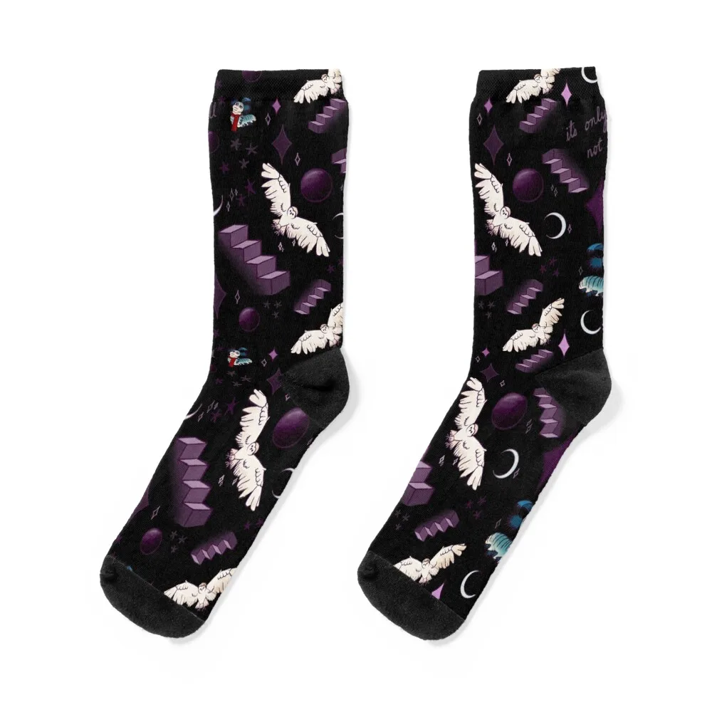 

Labyrinth “It’s only forever not long at all” Socks aesthetic New year's anti-slip Socks Women's Men's