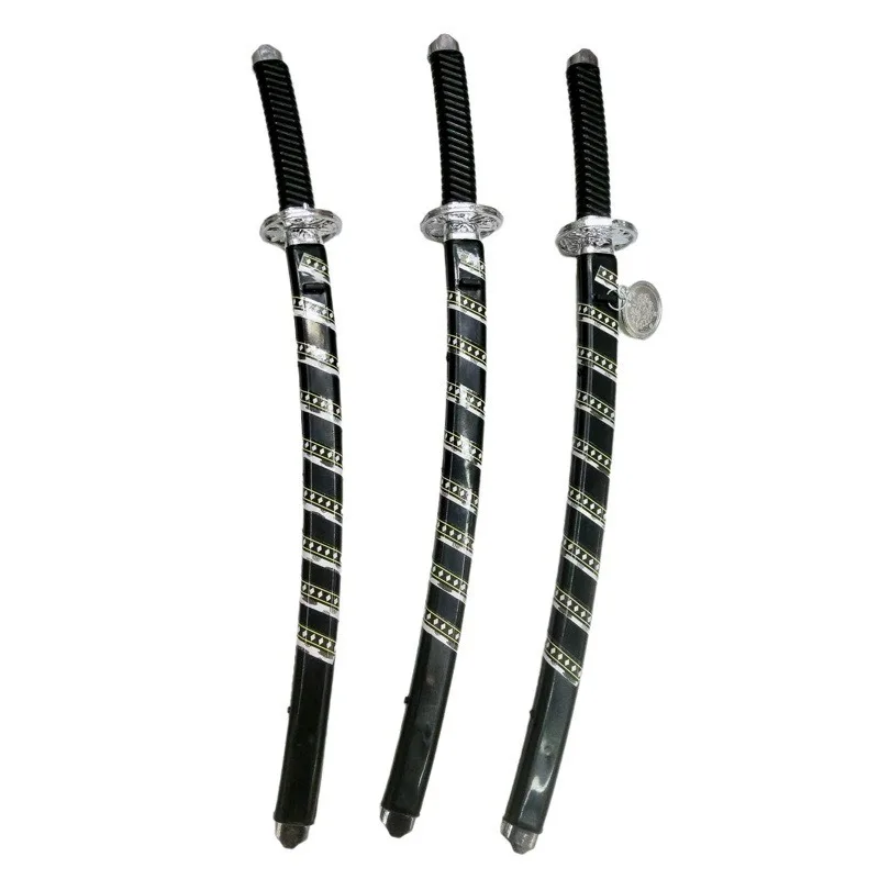 34 cm/13,39 pollici Katanas giapponesi in plastica Anime Periferiche Modello samurai con fodero Puntelli Regali di compleanno Ornamenti Display Artigianato