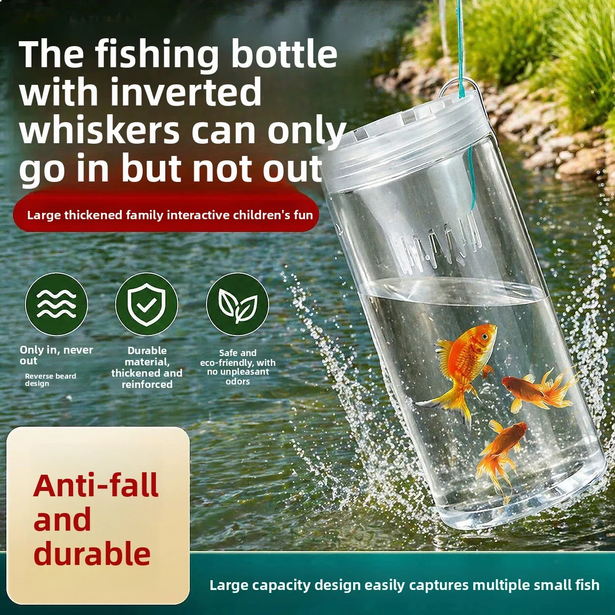 armadilha-de-plastico-para-peixes-para-criancas-gaiola-invertida-para-caranguejos-ferramenta-de-pesca-para-pais-e-filhos-para-peixes-pequenos-e-camaroes-com-isca