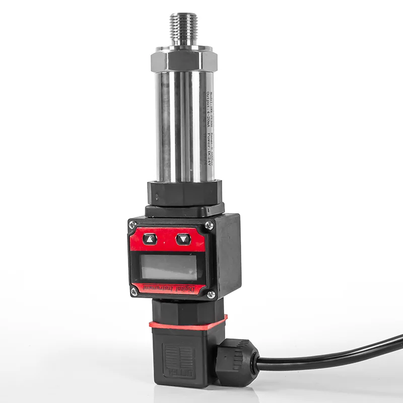 4-20mA 0-10V 0-5V RS485 Pressure Transducer Sensor LCD Hirschmann Pressure Transmitter 0-600bar DC24V Digital Pressure Sensor