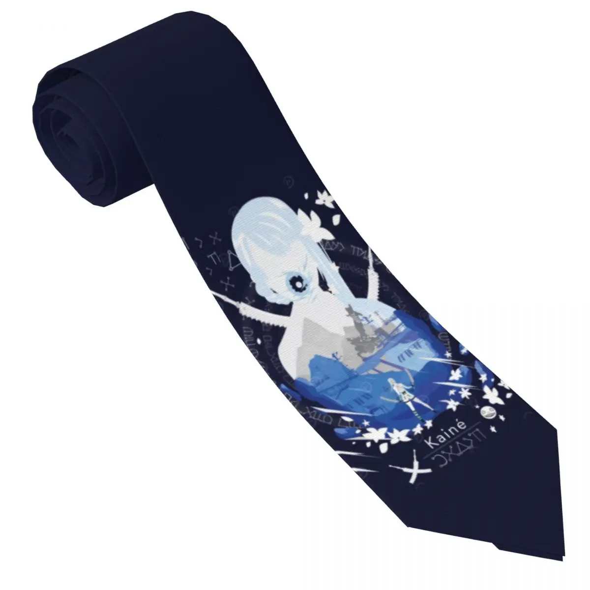 Anime Kaine Tie Video Game Cool Fashion Neck Ties For Men Daily Wear Quality Collar Tie Graphic Necktie Accessories