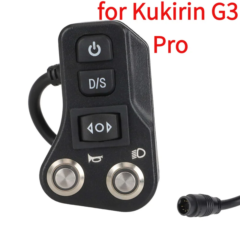 

Оригинальный переключатель звукового сигнала фар для KUGOO KIRIN KuKirin G3 Pro, электрический скутер, кнопка переключателя указателя поворота, запасные части