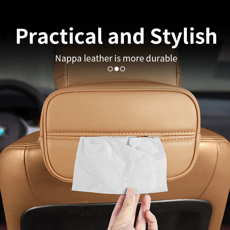 

Tissue Case For BMW 3 4Series E46 F30 F31 F34 F35 G20 G21 G28 I3 G28 F32 F33 F36 G22 G23 G26 Car Tissue Holder Car Accessories