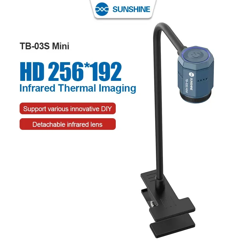 

SUNSHINE TB-03S MINI Infrared Rapid Diagnosis To Quickly Locate PCB Diagnosis Instrument Clamp-type Infrared Thermal Imager Tool