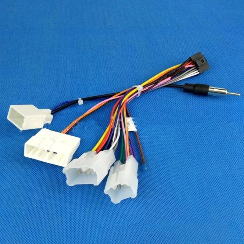 

Upgraded Car Music Head Unit Cable Adapter Radio Wiring Adapter for Vehicles