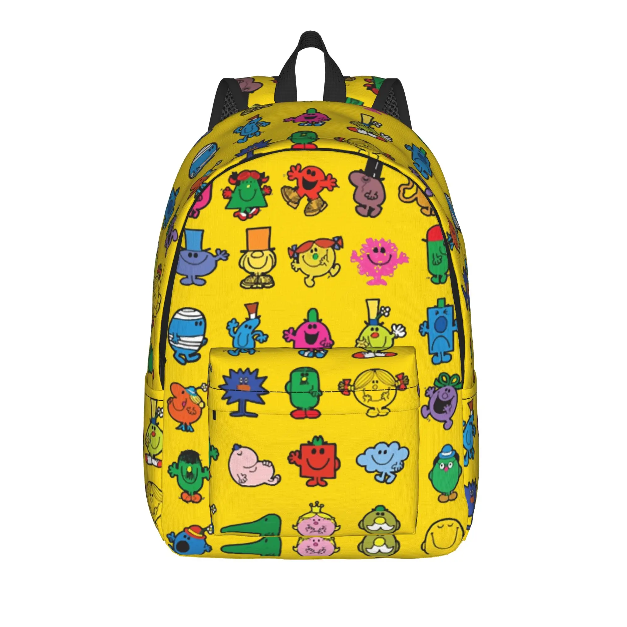 M-Mr M-Men L-Little M-Miss Cool Backpack with Pocket High School Work  Daypack for Men Women Laptop Computer Shoulder Bag