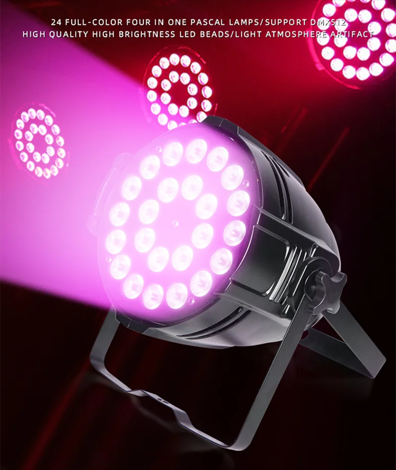 

24x10W LED par light RGBW Full Color LED wash light Disco Party Club Bar Concert DMX512 LED wash effect light Stage event show
