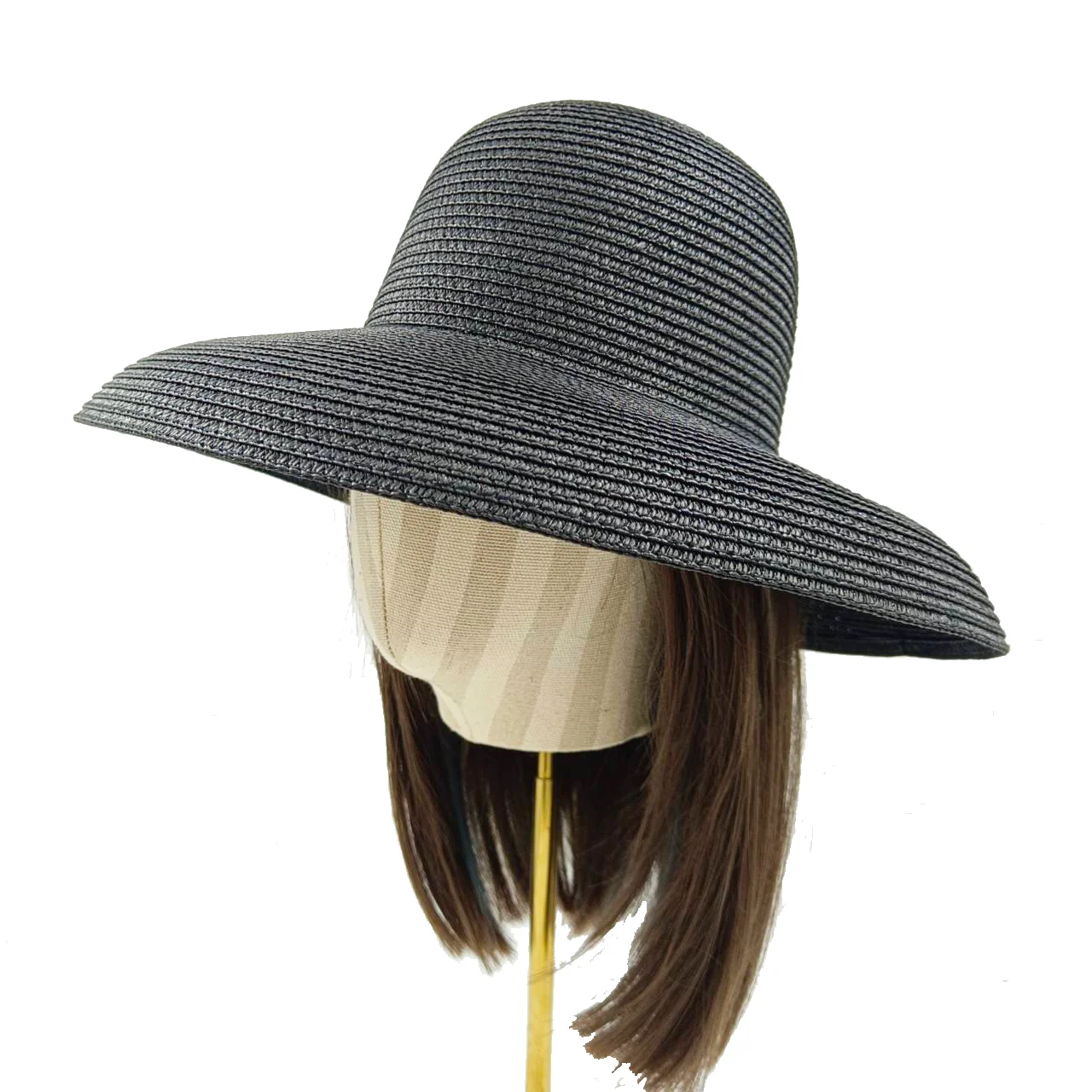 Orange Hat New Hepburn Style Women\'s Foldable Beach Hat Cover Outdoor Travel sun Hat шляпа соломенная