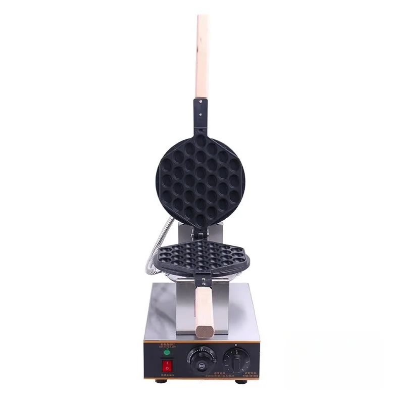 New process High Productivity Desktop Waffle hine Hong Kong Snack Waffle Bubble Ball Maker with Voltage New