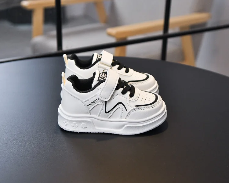 2026 Kinder-Sneaker: Modisches Design, Weiß, Rutschfest, Freizeitschuhe für Jungen und Mädchen, Atmungsaktive Turnschuhe, Kleinkinder-Outdoor-Schuhe – Detail 11