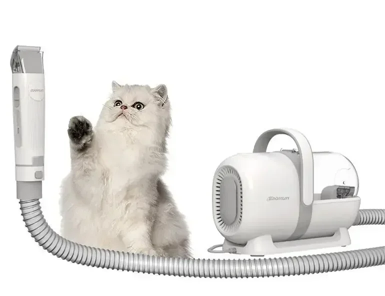 Pet Suction And Shearing All-in-one Machine, Dog Vacuum Kit, Pet Grooming Set