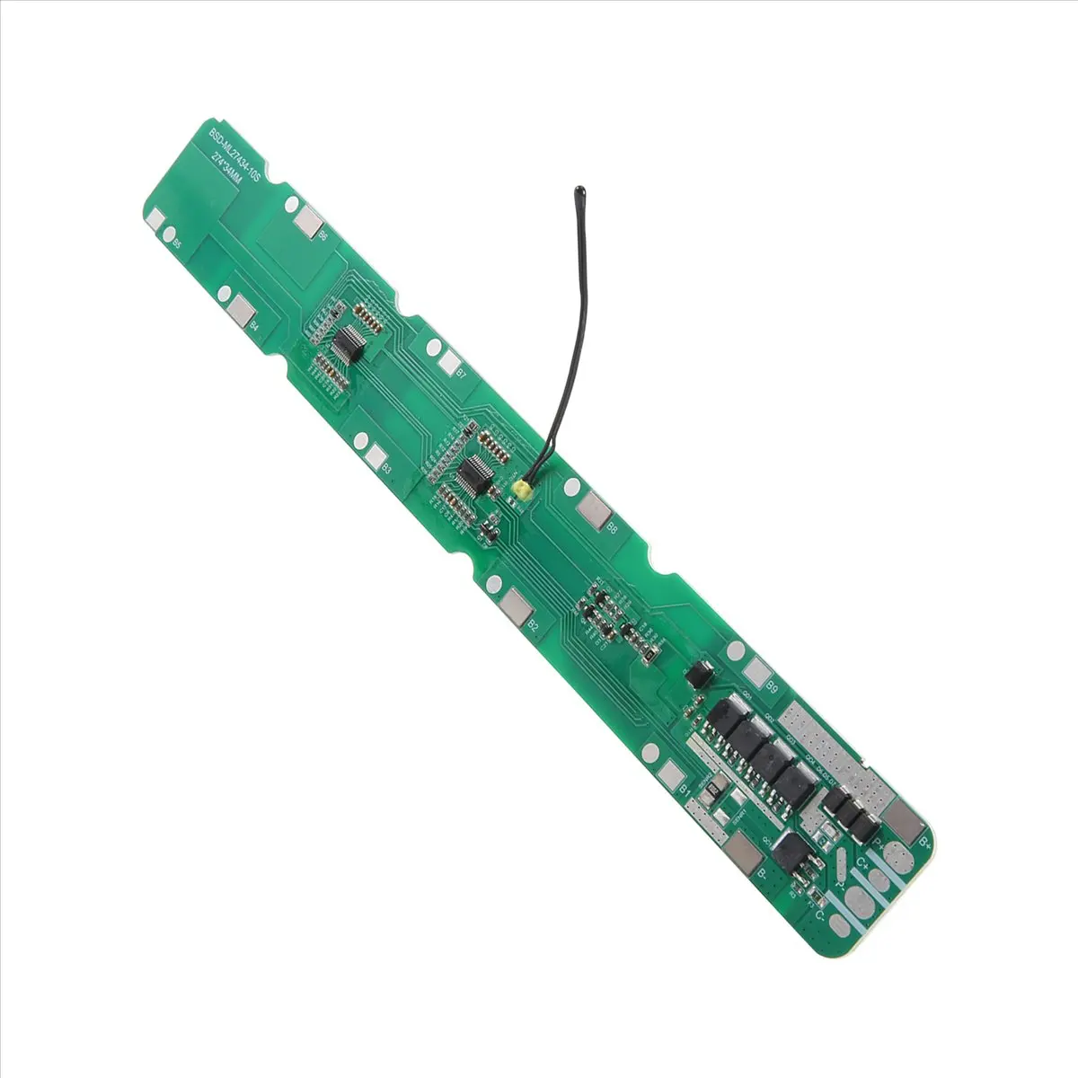 A72Z 10S 36V 15A Lithium Battery Protection Board Different Port for Electric Scooter 18650 Battery Pack